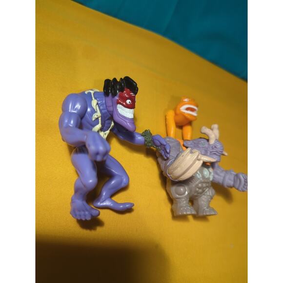 2 1998 Vintage Small Soldiers Gorgonites Dreamworks Burger King Figures - Picture 4 of 4